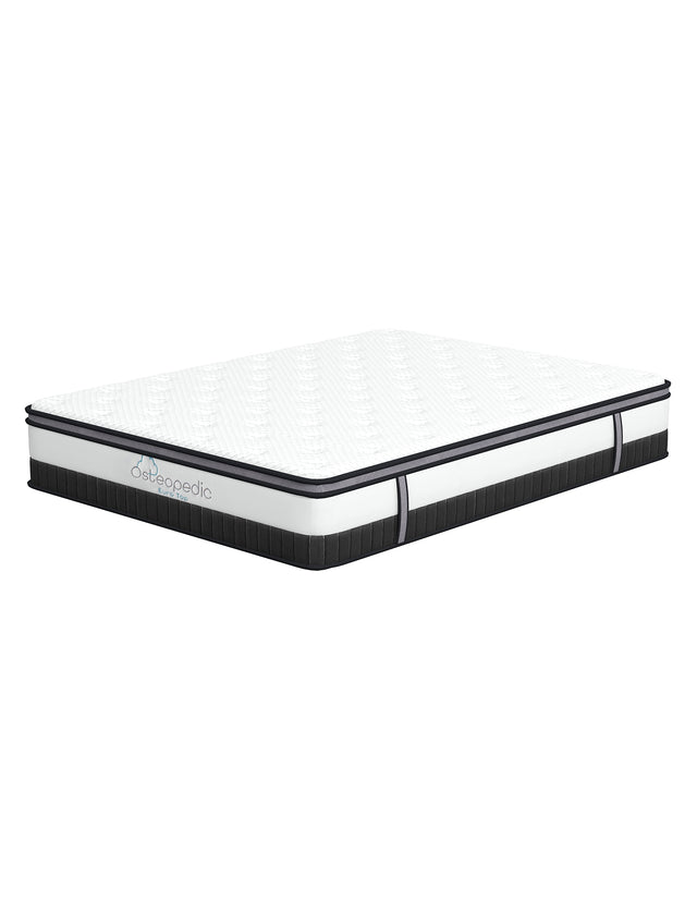Genzano White King Single mattress in a modern bedroom
