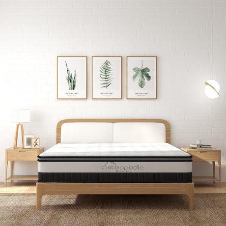 Genzano King Single Mattress, White