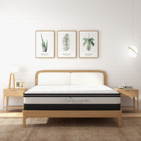 Genzano King Single Mattress, White