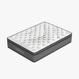 Medium firm euro top pocket spring mattress, 32cm double
