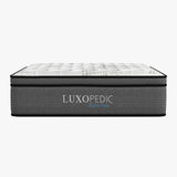 Medium firm euro top pocket spring mattress, 32cm double
