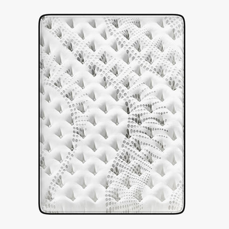 Medium firm 5 zone Euro top pocket spring mattress, 32cm queen