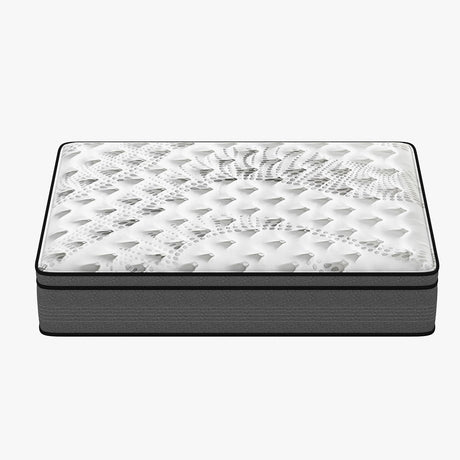 Medium firm 5 zone Euro top pocket spring mattress, 32cm queen
