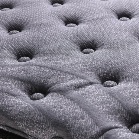 Medium firm bamboo charcoal pillow top pocket spring mattress, 32cm king single