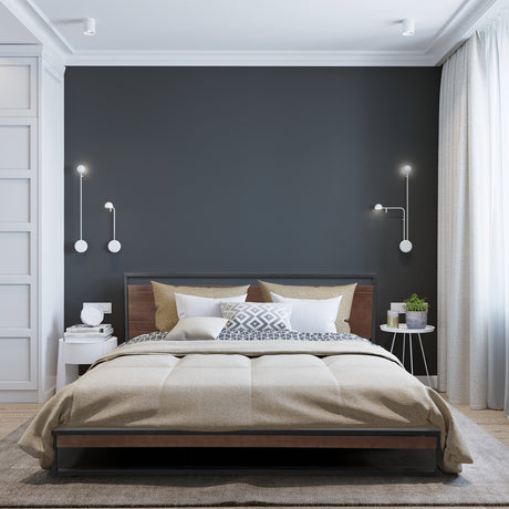 Ariccia Single Bed Frame, Black