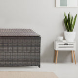Arcadia Outdoor Rattan Storage Box - Oatmeal