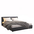 Frascati Dark Grey Single bed frame in a modern bedroom