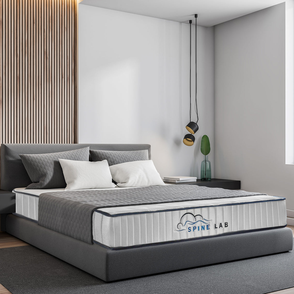 Medium Firm 5 Zone Bonnell Spring Mattress, 21cm Single