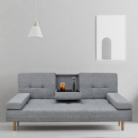 Miramar 3 Seater Sofa Bed, Grey