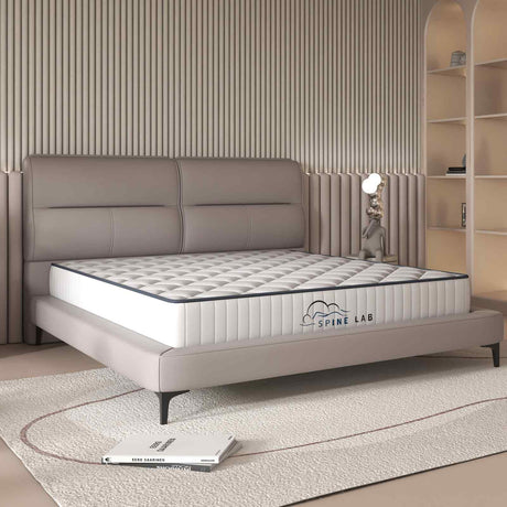 Spine-Lab 5-Zone 21cm Medium Firm Bonnell Spring Mattress — King Single — Allure Home Collections