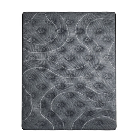 Medium firm double layer Euro top pocket spring mattress, 34cm single