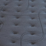 Medium firm Euro top 7 zone pocket spring mattress, 33cm single
