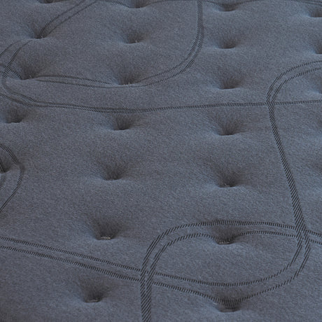 Medium firm Euro top 7 zone pocket spring mattress, 33cm single