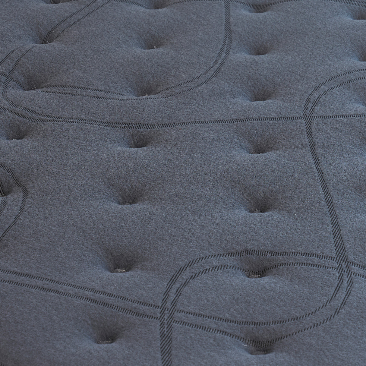 Medium firm Euro top 7 zone pocket spring mattress, 33cm king single