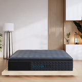 Medium firm Euro top 7 zone pocket spring mattress, 33cm king single