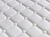 Rocca King Single Mattress, White Grey and Black