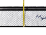 Rocca King Single Mattress, White Grey and Black