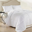 Laverton 500GSM duck feather and down quilt in white for Super King beds