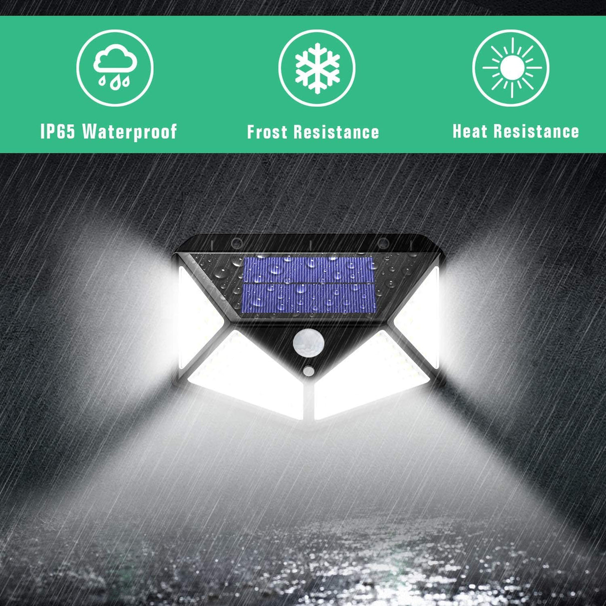 100 LED Waterproof Solar Fairy Lights Outdoor 8 Modes 4 Pack — Allure Home Collections