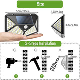 100 LED Waterproof Solar Fairy Lights Outdoor 8 Modes 4 Pack — Allure Home Collections