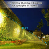 Solar LED Garden Spotlights Outdoor Waterproof Warm White 3 Pack — Allure Home Collections