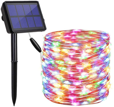 20m 200 LED Solar Powered Outdoor String Lights 8 Modes Waterproof — Allure Home Collections