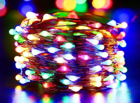 20m 200 LED Solar Powered Outdoor String Lights 8 Modes Waterproof — Allure Home Collections