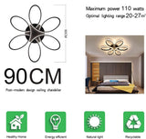 Modern Dimmable LED Chandelier Light Fixture — 90cm — Allure Home Collections