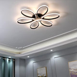 Modern Dimmable LED Chandelier Light Fixture — 90cm — Allure Home Collections
