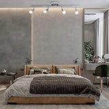Modern 4-Light LED Track Lighting Kit — Chrome — Allure Home Collections