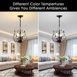 Vintage K9 Crystal Chandelier Lighting Fixture