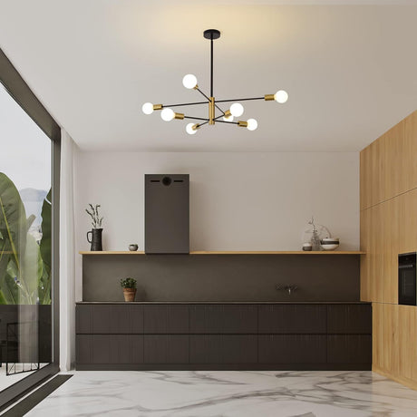 Sputnik chandelier dimensions