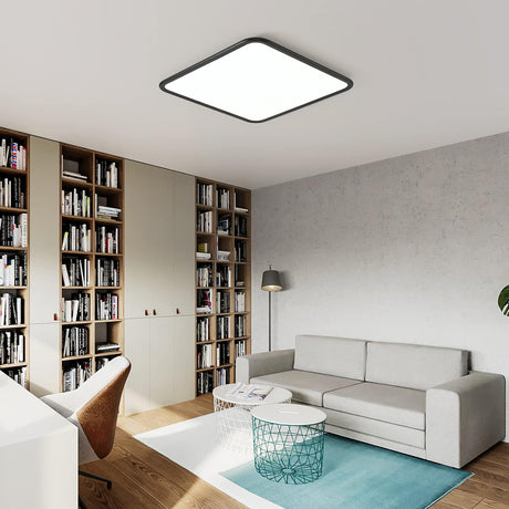 Dimmable LED Ceiling Light 40W Square Anti Blue Light