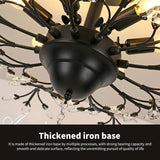 Elegant Vintage Crystal Chandelier – 5 Lights
