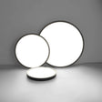 LED Ceiling Light Fixture 28W Natural Light 4500K — Black — Allure Home Collections