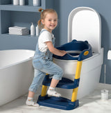 Potty training step stool with anti-slip pads