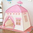 Alexandrina 130cm pink princess castle kids tent in Oxford cloth