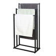 3-Tier Metal Towel Rack Freestanding Bathroom Organiser Rail — Allure Home Collections