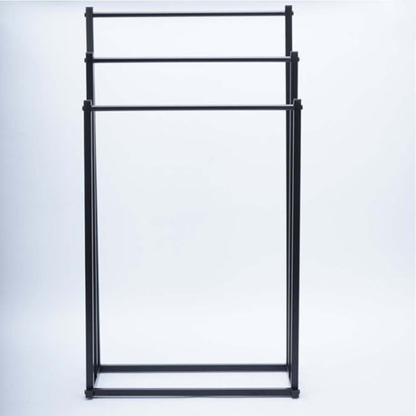 3-Tier Metal Towel Rack Freestanding Bathroom Organiser Rail — Allure Home Collections