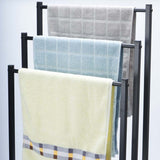 3-Tier Metal Towel Rack Freestanding Bathroom Organiser Rail — Allure Home Collections