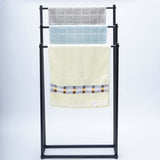 3-Tier Metal Towel Rack Freestanding Bathroom Organiser Rail — Allure Home Collections