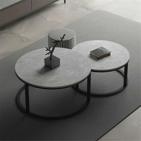 St Andrews Nesting Coffee Table 2pcs, Grey