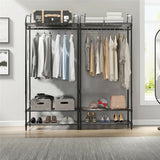 Extra Large Iron Garment Hanging Rack