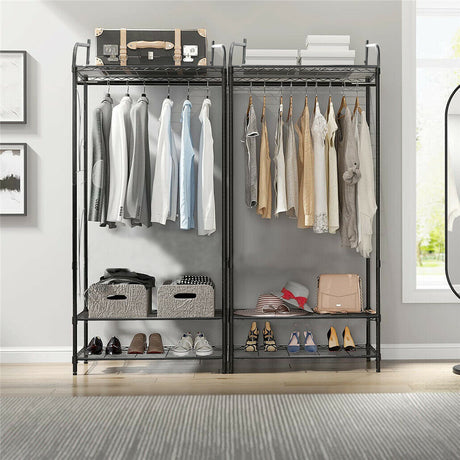 Extra Large Iron Garment Hanging Rack