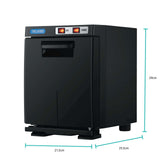Detachable internal rack inside the 5 L towel warmer cabinet