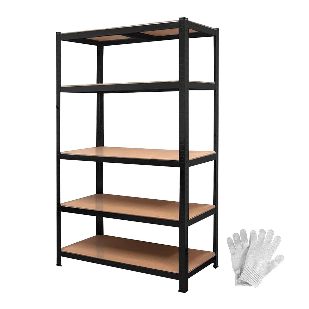 Heavy duty steel warehouse shelving rack 75 x 30 x 152 cm