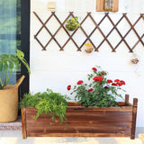 Medium Pine Wood Raised Garden Planter Box — 60 x 30 x 33cm — Allure Home Collections