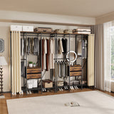 XXL Heavy Duty Wardrobe Closet with Storage