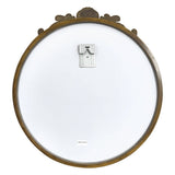 Baroque Antique Round Wall Mirror, Ornate D�cor, 90 x 94.5cm
