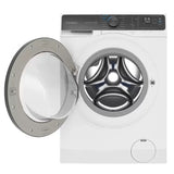 Side profile of the front load washing machine, 60 cm wide cabinet